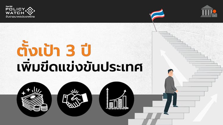 ตั้งเป้า 3 ปี ความพึงพอใจ-ขีดแข่งขันภาครัฐเพิ่ม