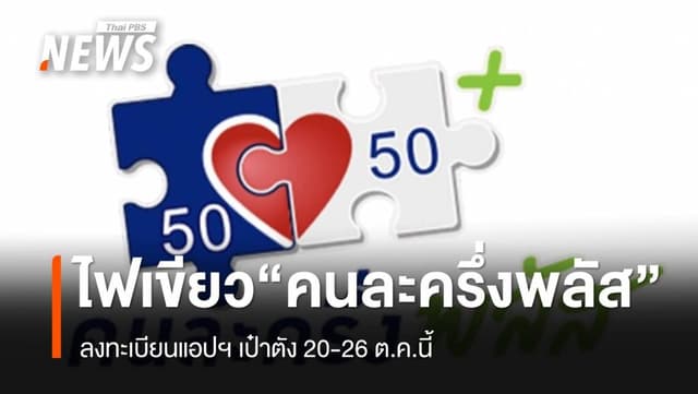 มติ ครม.ไฟเขียว &#8220;คนละครึ่งพลัส&#8221; หวังกระตุ้นเศรษฐกิจ 0.3 &#8211; 0.4 ของ GDP