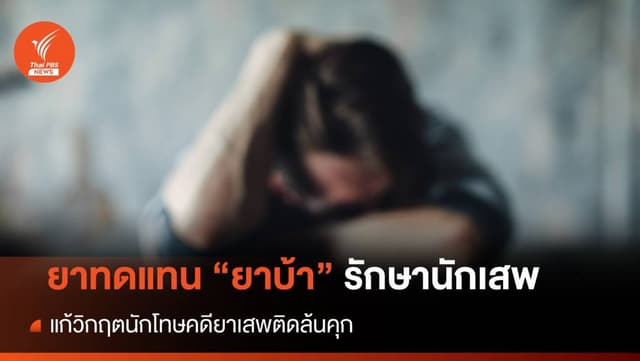 ยาทดแทน &#8220;ยาบ้า&#8221; รักษานักเสพ แก้วิกฤตนักโทษคดียาเสพติดล้นคุก