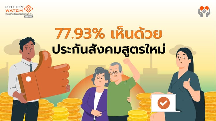 ผู้ประกันตนโหวต 77.93% เห็นด้วย สูตรบำนาญใหม่ CARE